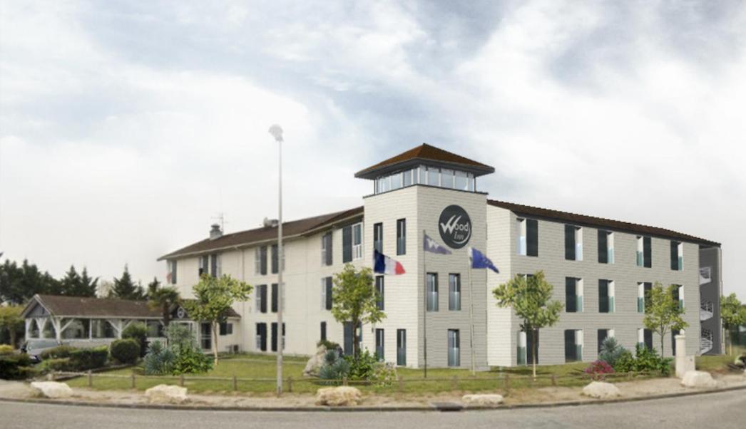 Hotel Wood Inn Bordeaux Aeroport Merignac  Ngoại thất bức ảnh